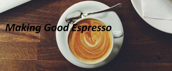 how to make the perfect espresso shot