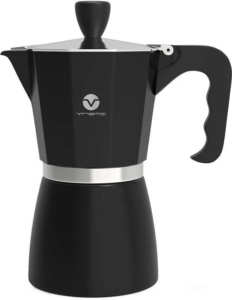 Vremi Stovetop 6-Cups Demitasse Espresso Shot Maker
