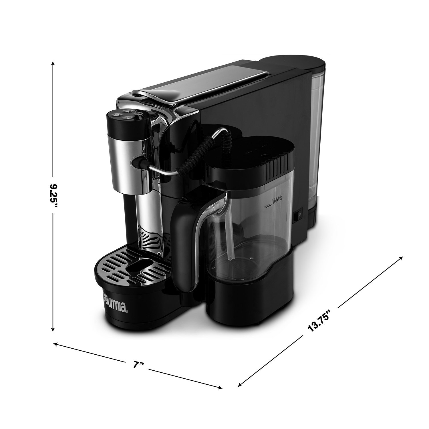 Gourmia GCM5500 Review Make latte, cappuccino automatically!
