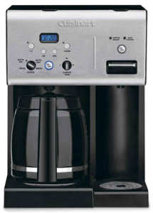 Cuisinart CHW-12 Coffee Plus 12-Cup Programmable Coffeemaker with Hot Water System