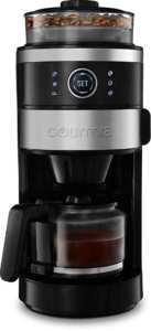 Gourmia GCM4850 Grind and Brew Coffee Maker with Built-In Grinder