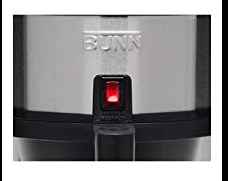 BUNN coffee maker NHS has a internal water tank which make brewing fast under 3 minutes