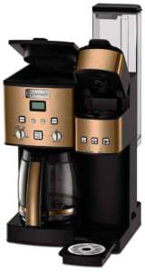 Cuisinart SS-15CP 12 Cup Coffee Maker And Single-Serve Brewer, Copper
