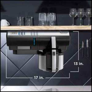 BLACK and DECKER Under Cabinet Coffee maker - it is compact and a great space saver