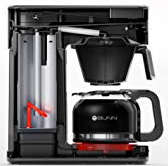 BUNN Speed Brew Elite Coffee Maker Features a commercial grade stainless steel tank that is always full of hot water.