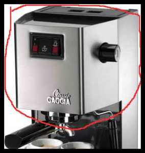 Gaggia 14101 Classic Semi-Automatic Espresso Maker timeless design