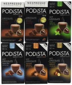 Nespresso Compatible Hot Chocolate Pods Mixed Flavour Variety Pack