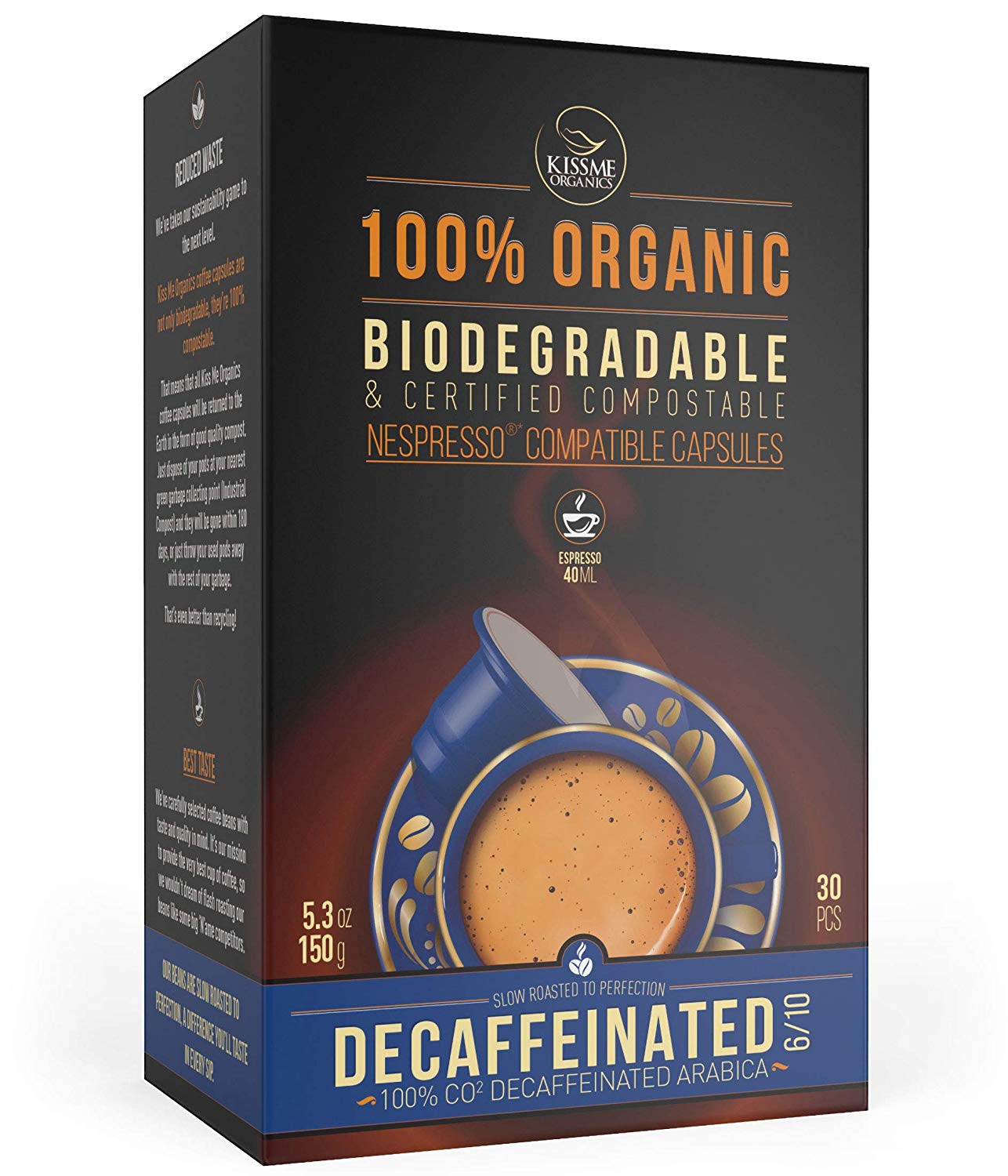 Nespresso Decaf Pods [OriginalLine, Vertuoline & Compatible Options]