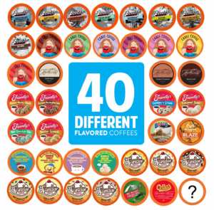 Two Rivers Flavored Coffee Pods, Compatible with 2.0 Keurig K-Cup Brewers, Variety Pack