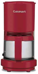 Cuisinart 4-Cup coffee maker DCC-450BK Red 