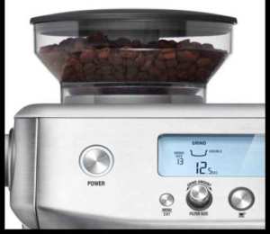 Breville Barista Pro comes with Integrated Conical Burr Grinder with 30 Grind levels