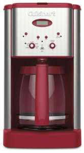 Cuisinart DCC-1200RT 12 Cup Brew Central Coffee Maker, Red