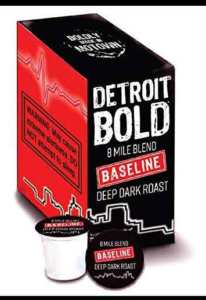 8 Mile Baseline Coffee - Detroit Bold Deep Dark Roast K Cup