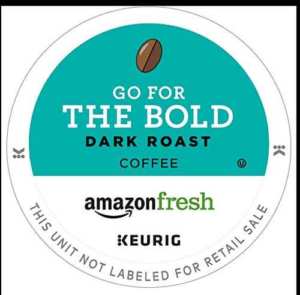 AmazonFresh Bold Dark Roast K Cups