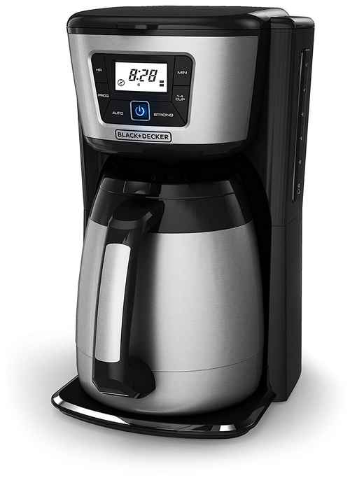 Best 12 Cup Coffee Makers with Thermal Carafe [5 Key Factors To Note]