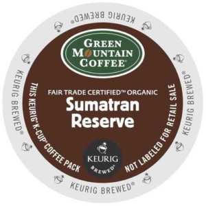 Green Mountain Coffee Sumatra Reserve - Best K Cups for Iced Coffee