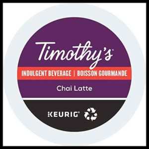 Timothy's World Coffee Chai Latte K-Cups