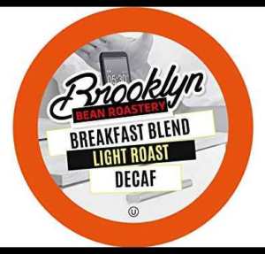 Brooklyn Beans Breakfast Blend Decaf K Cup Pods