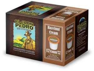 Cafe Don Pedro Hazelnut Cream Low Acid K Cup