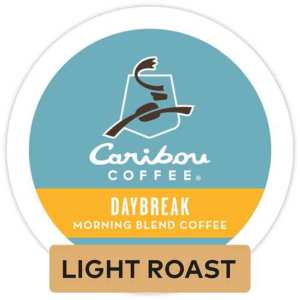 Caribou Coffee Daybreak Morning Blend Keurig Single-Serve K-Cup Pods, Light Roast Coffee