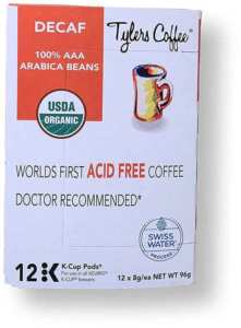 Tyler's Coffee Acid Free K-cup Decaf