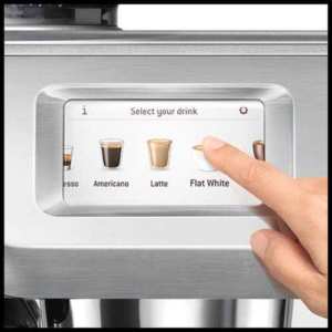 With automation at every stage, simply swipe and select for espresso, long black, latté, flat white or cappuccino and enjoy café quality coffee at home.