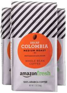 AmazonFresh Decaf Colombia Whole Bean Coffee