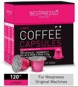 Bestpresso Nespresso OriginalLine Compatible Capsules