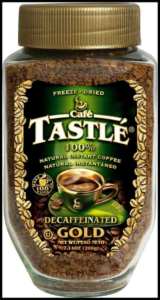 Cafe Tastle Decaffeinated Freeze Dried Instant Coffee