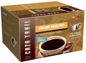 Caza Trail Coffee, Creamy Hazelnut K Cup