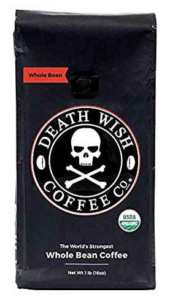 Death Wish Organic USDA Certified Whole Bean Coffee