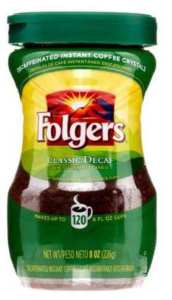 Folgers Decaf Instant Coffee