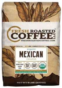 Fresh Roasted Coffee LLC, Organic Mexican Chiapas Coffee Beans