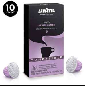 Lavazza Dark Roast Avvolgente Nespresso OriginalLine Compatible Capsules