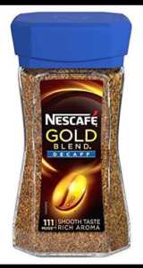 Nescafe Gold Blend Decaf Freeze Dried Instant Coffee