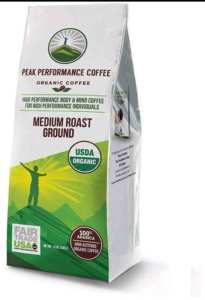 Peak Performance High Altitude Low Acid Organic Coffee