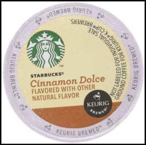 Starbucks Cinnamon Dolce K Cups