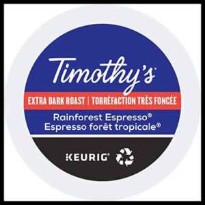 Timothy's World Coffee Rainforest Espresso K-Cup