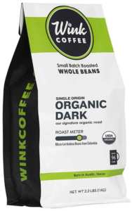Wink Coffee Dark Roast Organic Coffee Bean