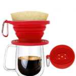 Wolecok Silicone Collapsible Coffee Dripper For Camping