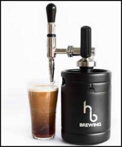 AT HOME Nitro Cold Brew Coffee Maker – Mini Keg Dispensing System