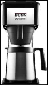 BUNN BT Velocity Brew Coffee Maker - Designed and Assembled in USA
